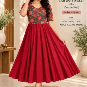 Biscuit Slub Floral Dress