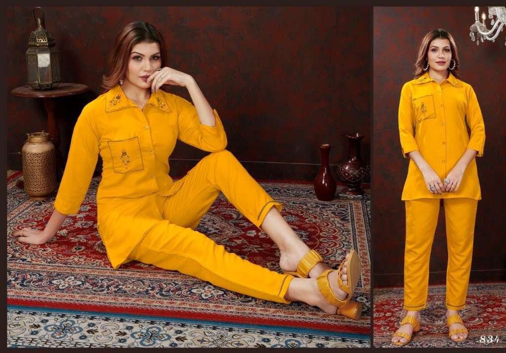 Moksh Karigiri Vol-1 834 Pure Cotton Co-ord Set
