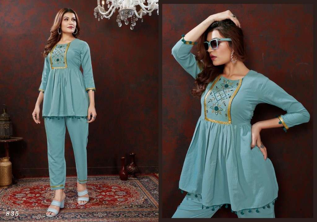 Moksh Karigiri Vol-1 835 Pure Cotton Co-ord Set