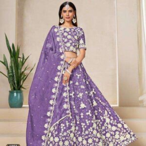 Twisha Mehvish Vol-19 1092 Organza Lehenga