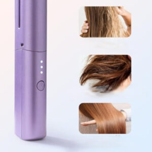 Rechargeable Mini Hair Straightener (Multicolor)