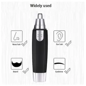 Generic Pack of 2 Nose & Ear Hair Trimmer (Black)
