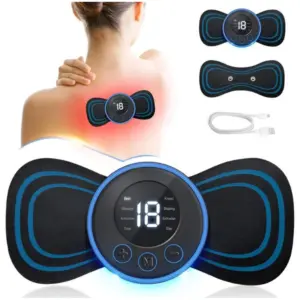 Generic Pack of 2 Butterfly Massager (Black)