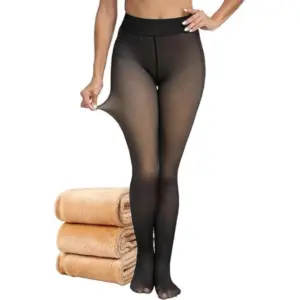 Generic Winter Warm Leggings (Black)