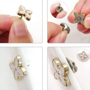 Pack of 2  Metal 20 Pieces Brooch Pin for Women Jeans Shirt Coat Dress Clothes Sweater Hat Bags Brooch (Multicolor)