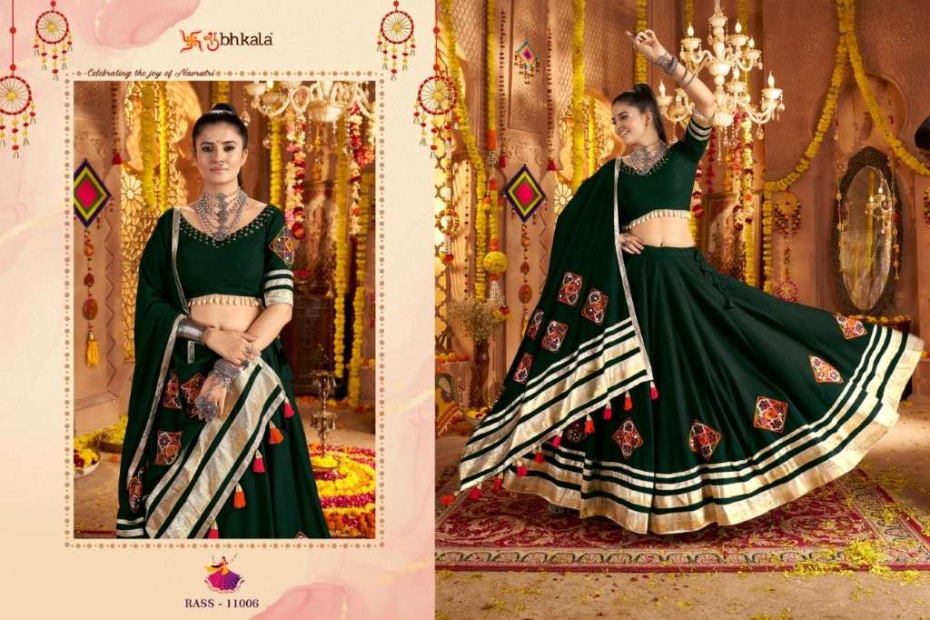 Shubhakala Raas Vol-19 11006 Stitched Lehenga