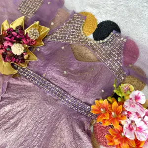 Doremon Crush Gown with Dupatta