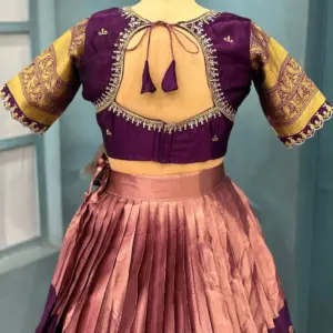 Lehanga collection full stiched Lehenga with Full stiched Designer maggam work blouse with embroider
