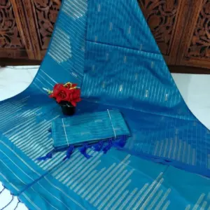 Soft Silk Saree with Blouse – Design 2