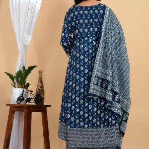 Fully Stiched Kurta and Pant & Dupatta Set*