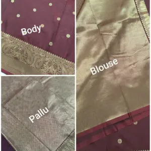 Bridal Silk Saree with Rich Pallu and Blouse