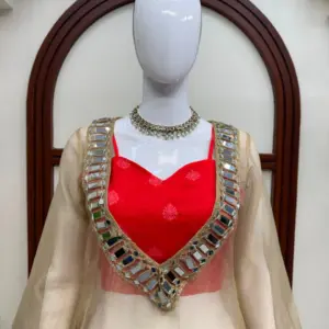 Salsa Silk Gown Set for Women