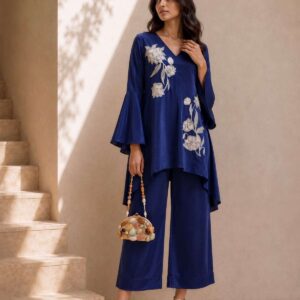 Alizeh 9024 Crepe Co-ord Set