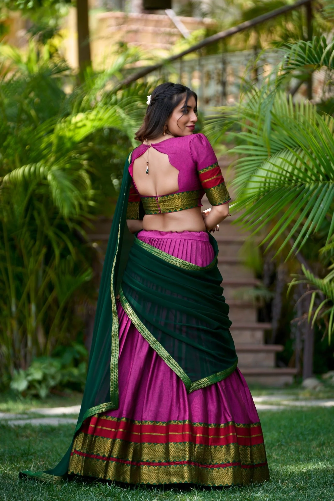 Taraa L 2004 Poly Cotton Lehenga