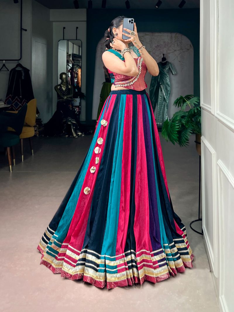 Taraa L 1772 Chinon Zari Lehenga Choli
