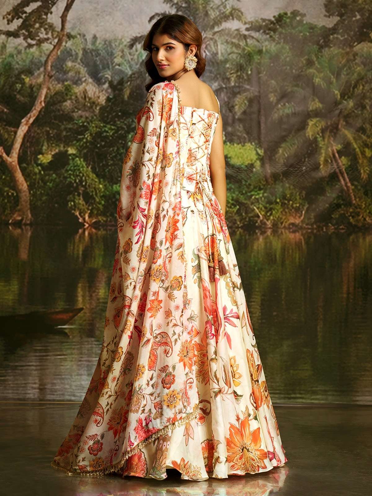 Arya Design DRS-209 Georgette Lehenga