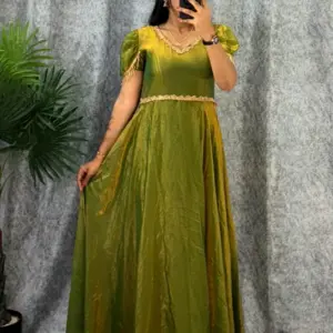 Premium Muhana Designer Space Silk Gown