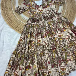 Most Demanding Kalamkari Maxigown