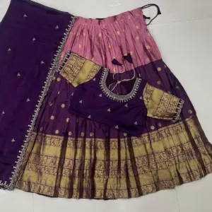 Lehanga collection full stiched Lehenga with Full stiched Designer maggam work blouse with embroider