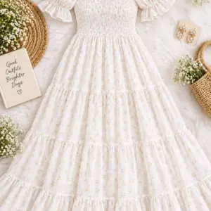 Fox Georgette Floral Dress