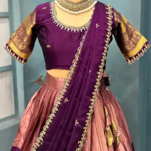 Lehanga collection full stiched Lehenga with Full stiched Designer maggam work blouse with embroider