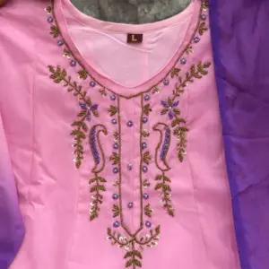 Chiffon Anarkali Gown Set