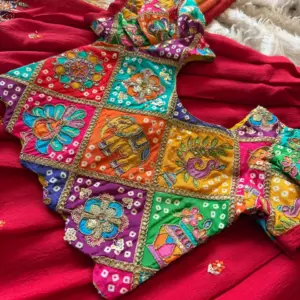 Rangoli Crush Lehenga for Girls