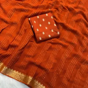 Viscose Georgette Sequence Saree