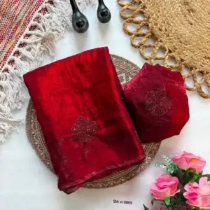 DHURVA SAREES WITH BLOUSE