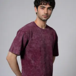 Optic Wash Tshirts - French Terry Cotton T-Shirt