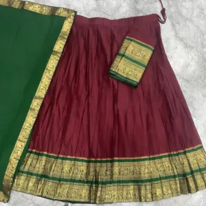 Kanci Cotton Silk Lehenga Set