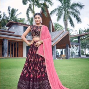 Chansi Trendz CT-37 Georgette Lehenga