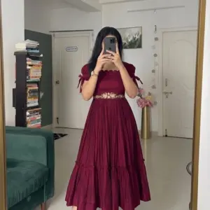 Premium Vichithra Silk Yamini Maxi Gown