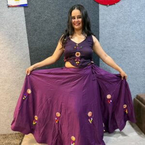 Garba 2616 Mirror Work Lehenga Choli