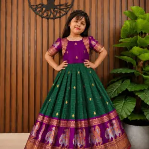 Silk Kids Gown