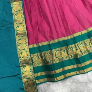 Kanjivaram Silk Lehenga Set