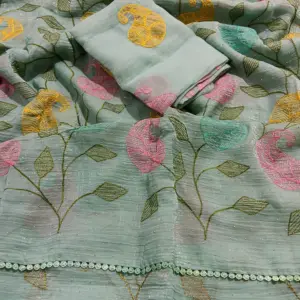 Chiffon Embroidered Saree