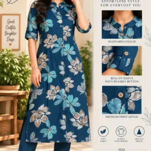 Bamboo Cotton Kurta Set