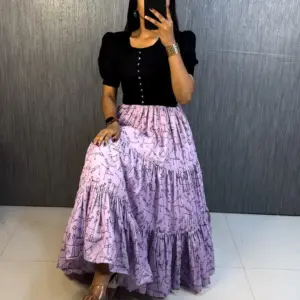 Premium Hakoba Muslin Designer Gown