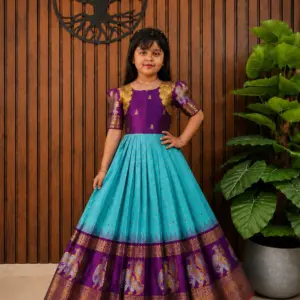 Silk Kids Gown