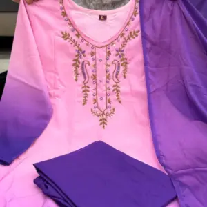 Chiffon Anarkali Gown Set