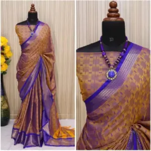 Kayal Emboss Saree with Blouse