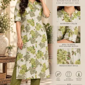 Bamboo Cotton Kurta Set