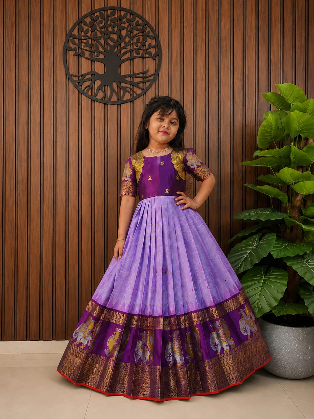 Silk Kids Gown