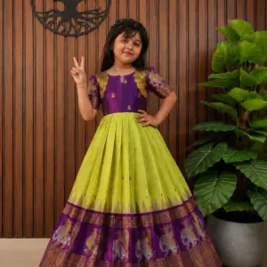 Silk Kids Gown