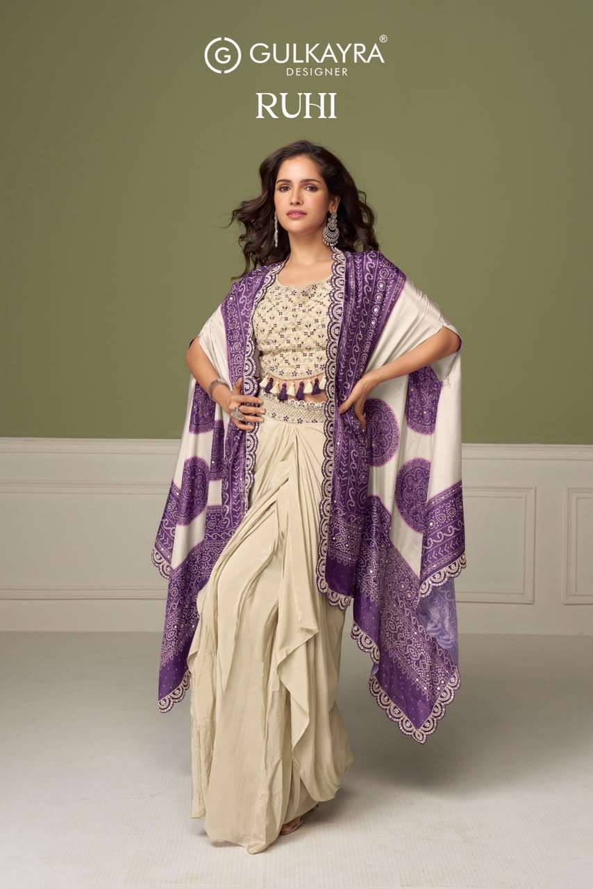 Gulkayra Ruhi 7674-C Chinon Co-ord Set