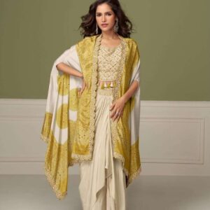 Gulkayra Ruhi 7674-B Chinon Co-ord Set