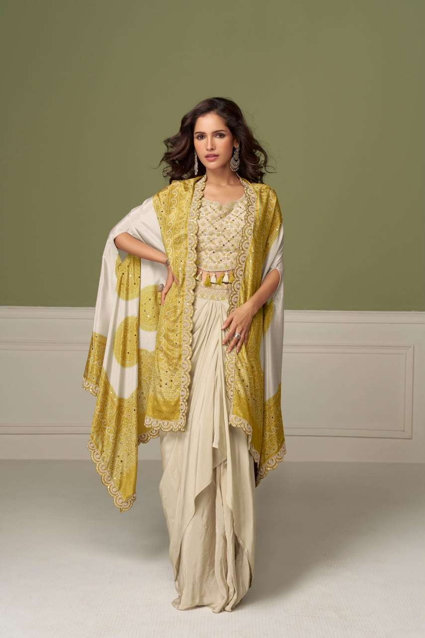 Gulkayra Ruhi 7674-B Chinon Co-ord Set