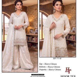 Hoor Tex HF-773 773-B Chinon Sharara Suit