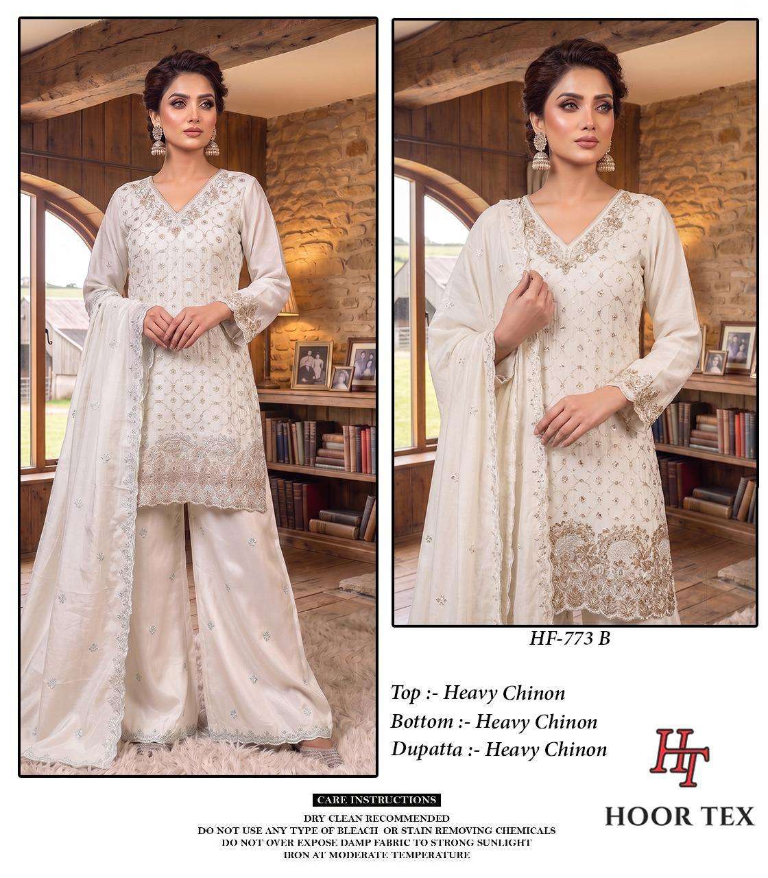 Hoor Tex HF-773 773-B Chinon Sharara Suit